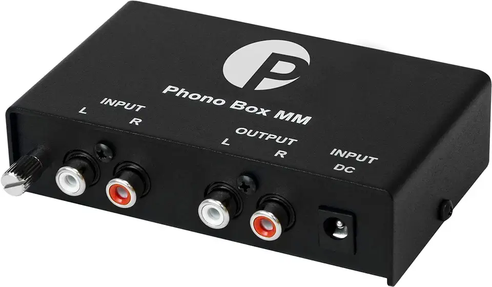 Gebruikt, Pro-Ject Phono Box MM voorversterker zwart tweedehands  