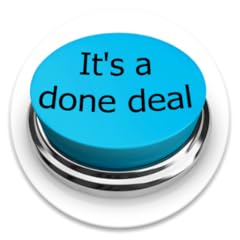 Done deal button for sale  Delivered anywhere in UK