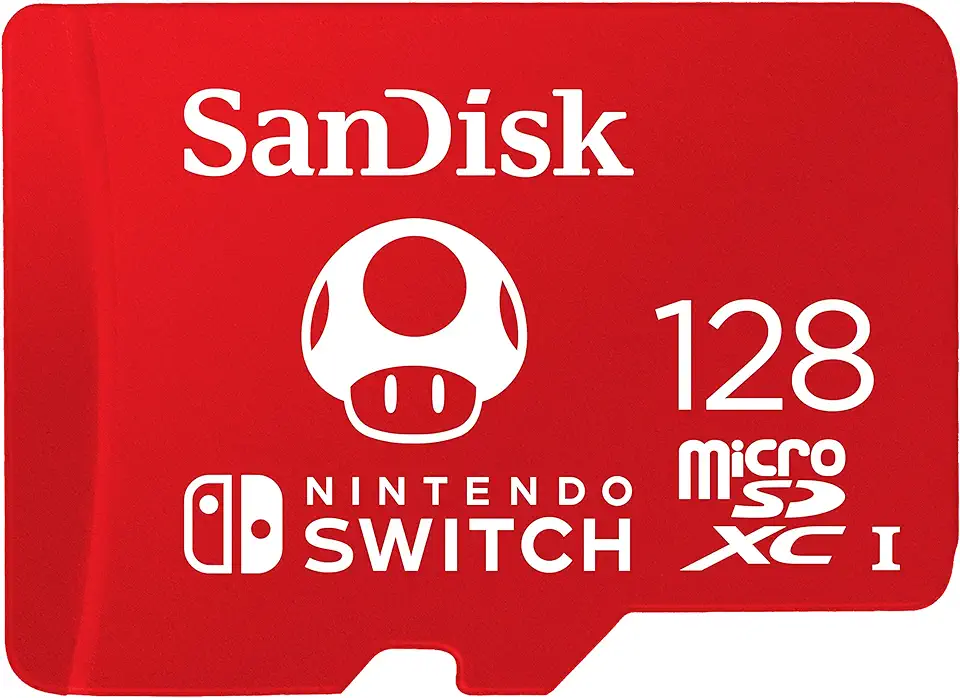 SanDisk MicroSDXC-Kaart Voor Nintendo Switch 128 GB (V30, U3, C10, A1, Leessnelheden Tot 100 MB/s, Van Meerdere Games), gebruikt tweedehands  