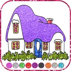 Used, House Coloring Glitter Games for sale  Delivered anywhere in Ireland