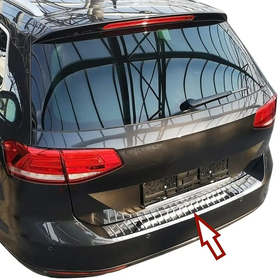 Recambo CT-LKS-2250 bumper bumper roestvrij staal gepolijst voor VW Golf 7 Variant vanaf 2013 | met afkanting, Large tweedehands  