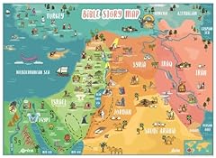 Bible story map for sale  Delivered anywhere in USA 