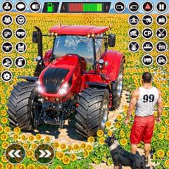 Modern tractor farming for sale  Delivered anywhere in UK