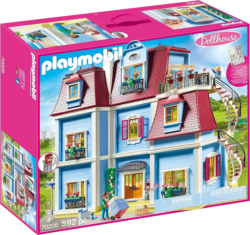 PLAYMOBIL Dollhouse Groot Herenhuis - 70205 tweedehands  