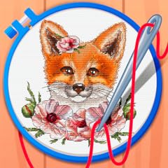 Cross stitch coloring for sale  Delivered anywhere in USA 