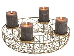 Edler goldener adventskranz gebraucht kaufen  Wird an jeden Ort in Deutschland