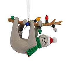 Hallmark festive sloth for sale  Delivered anywhere in USA 