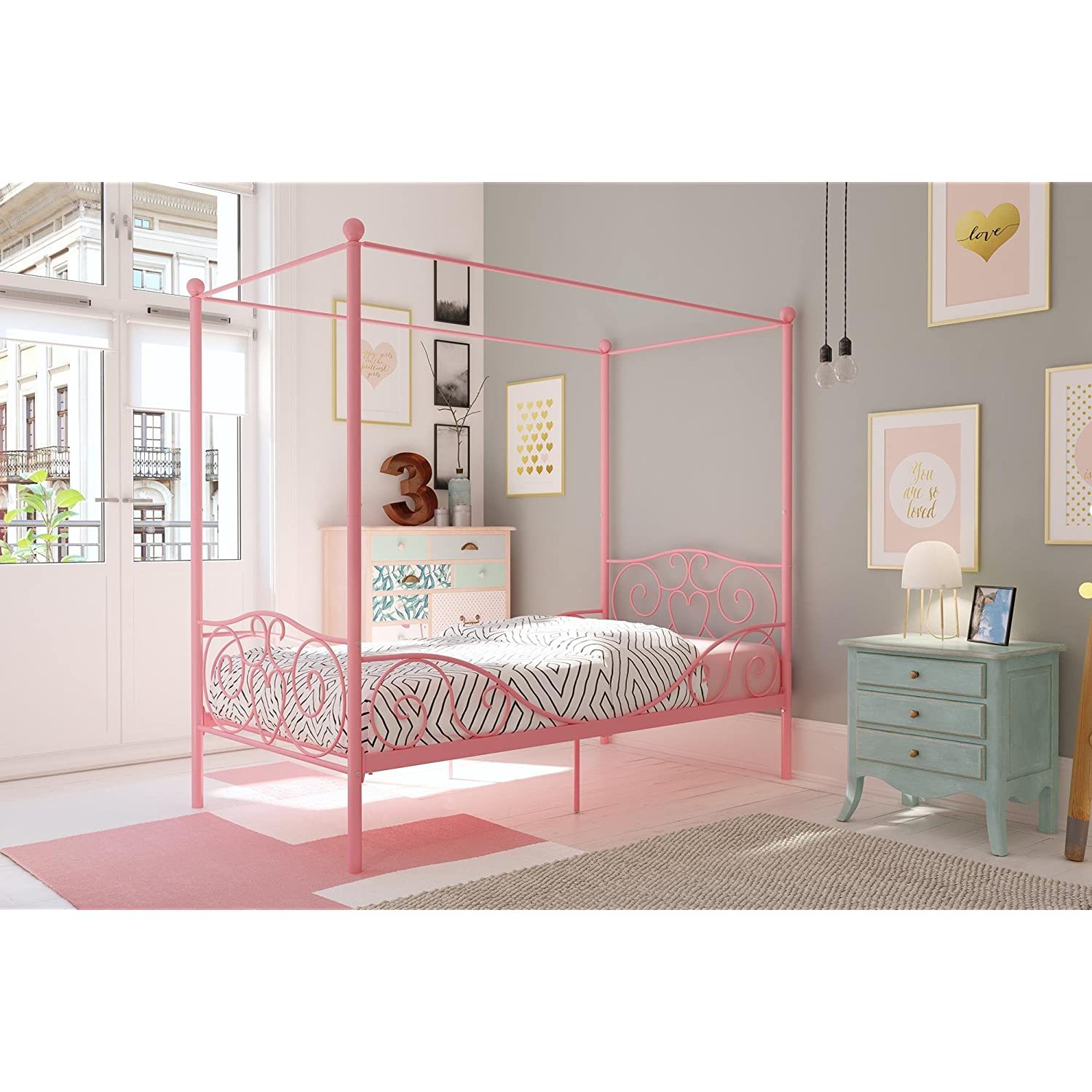 Canopy bed with for sale  USA