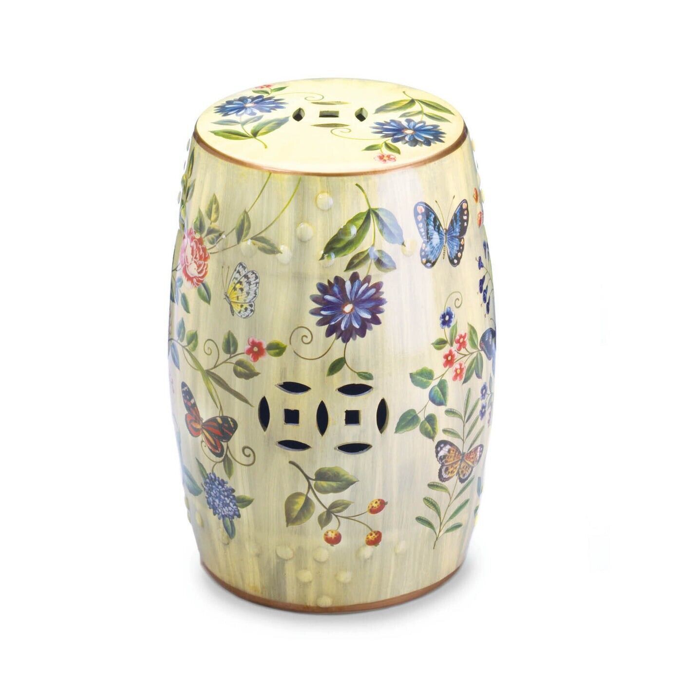 Butterfly ceramic stool for sale  USA