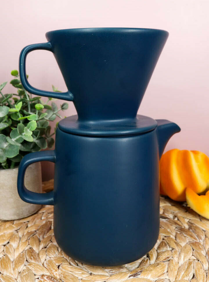 Blue porcelain coffee for sale  USA