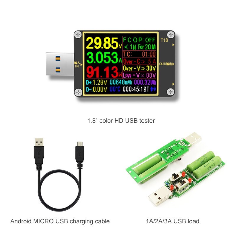 Usb tester t18 for sale  USA