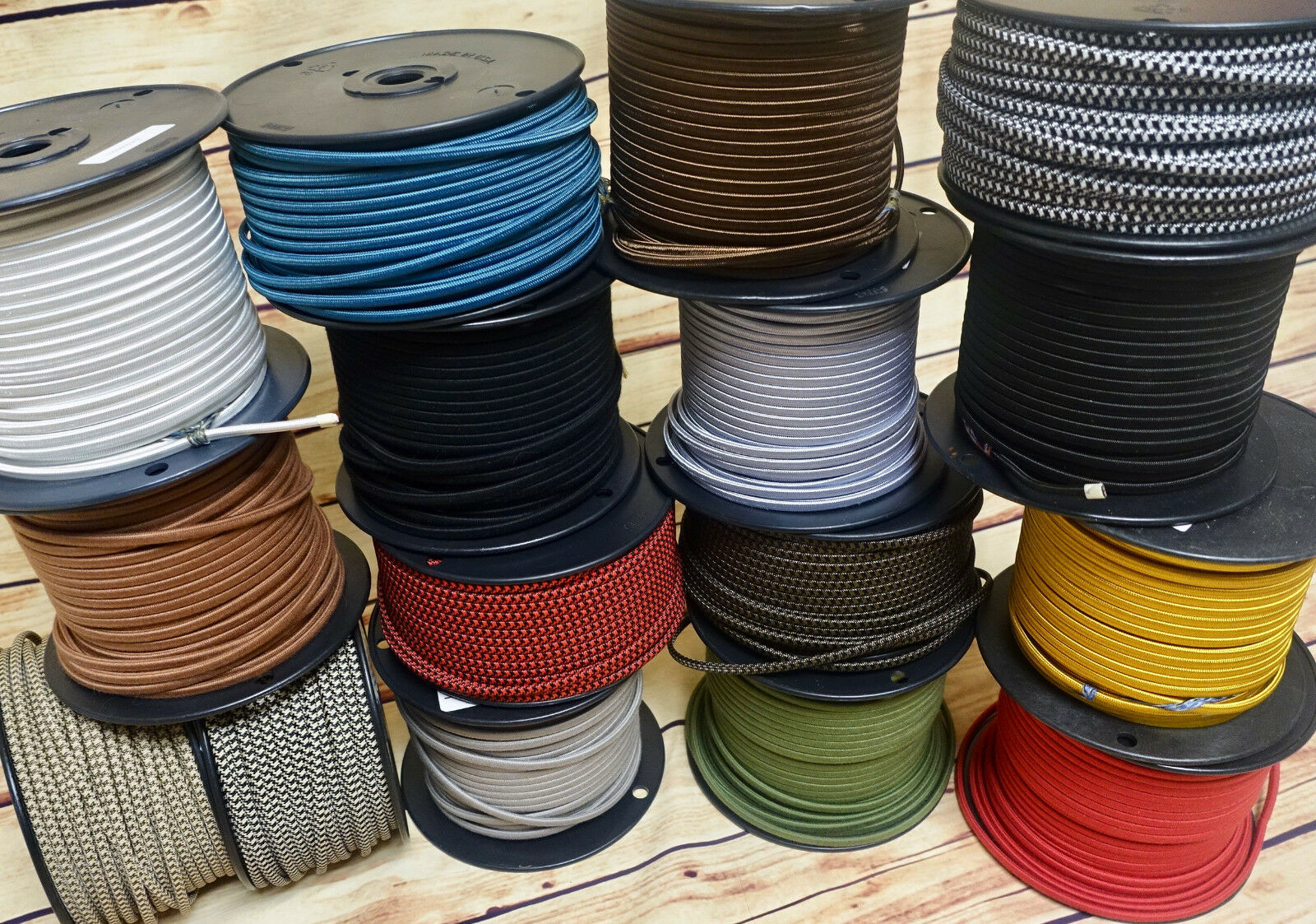 Cloth covered wire for sale  USA