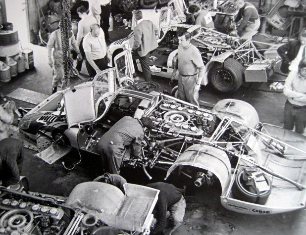 Porsche 917 preparing usato  