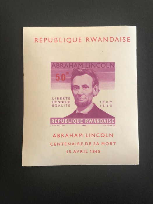Rwanda 1965 rwanda d'occasion  