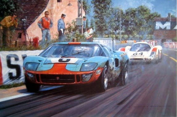 Ford gt40 ickx usato  