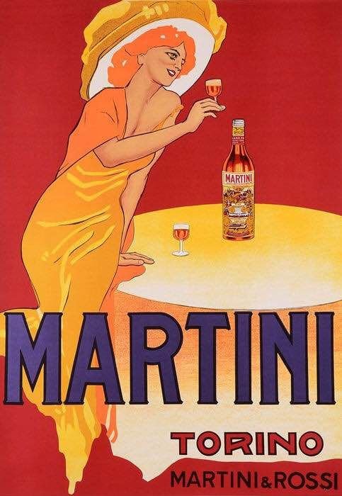 Marcello dudovich martini usato  