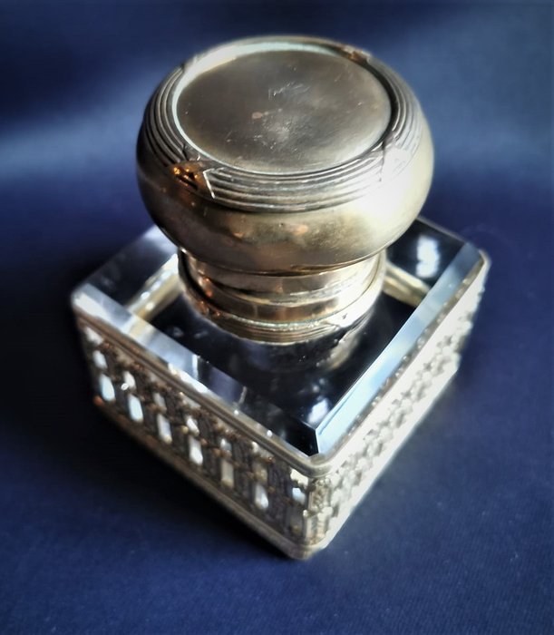 Inkwell paperweight louis for sale  