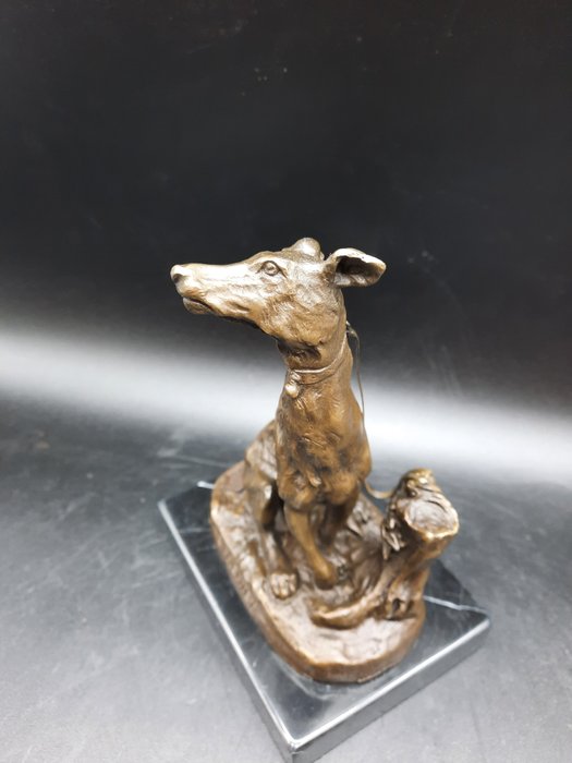 Statue bronze greyhound for sale  