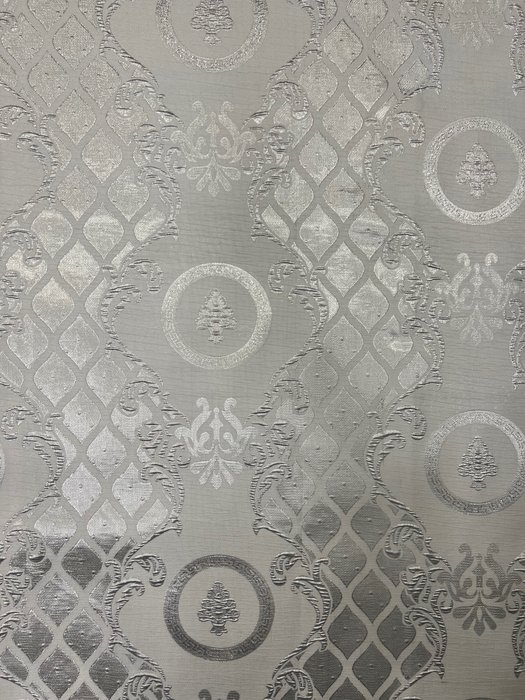 Luxurious fabric silver for sale  