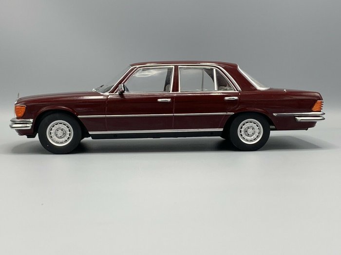 MCG - 1:18 - Mercedes Benz S-Class w116 - 350SE - 1972 - Bordeaux rood segunda mano  