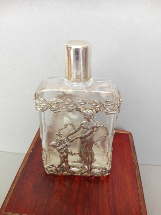 Glass silver perfume for sale  
