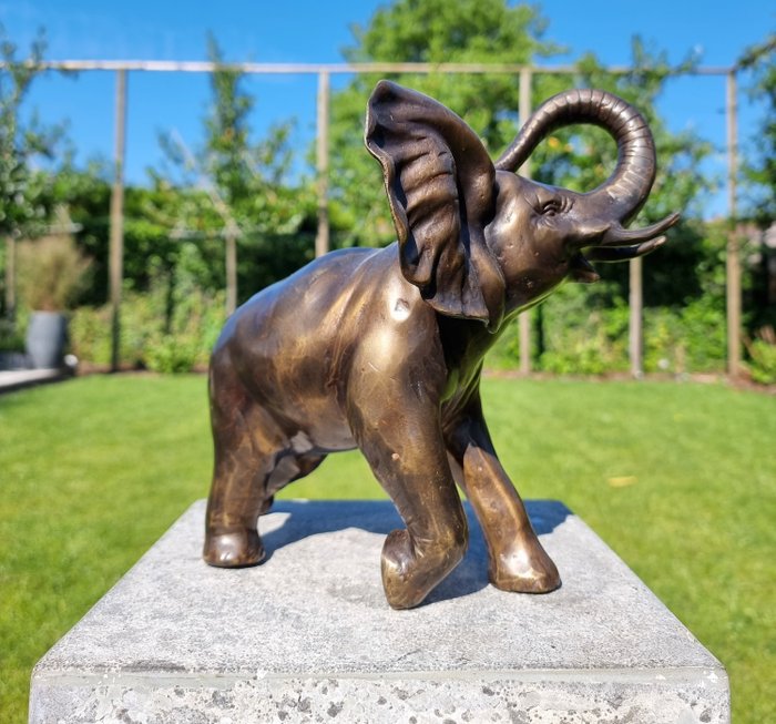 Figurine bronze elephant for sale  