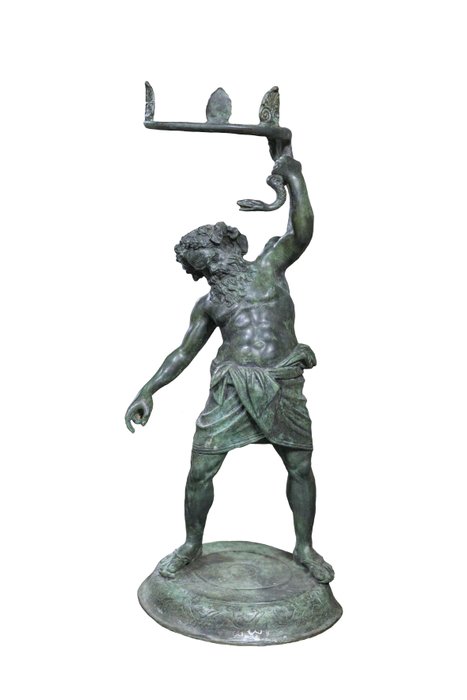 Sculpture silenus pompeianus for sale  