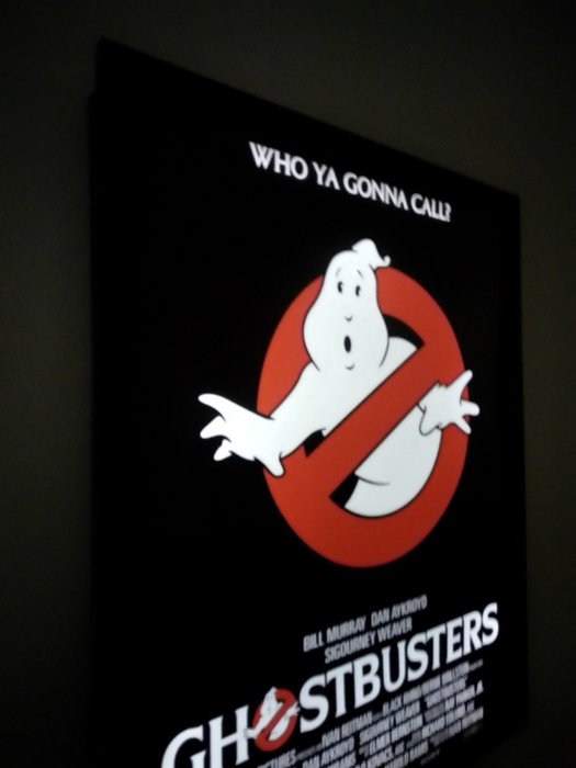 Ghostbusters fanmade lightbox usato  