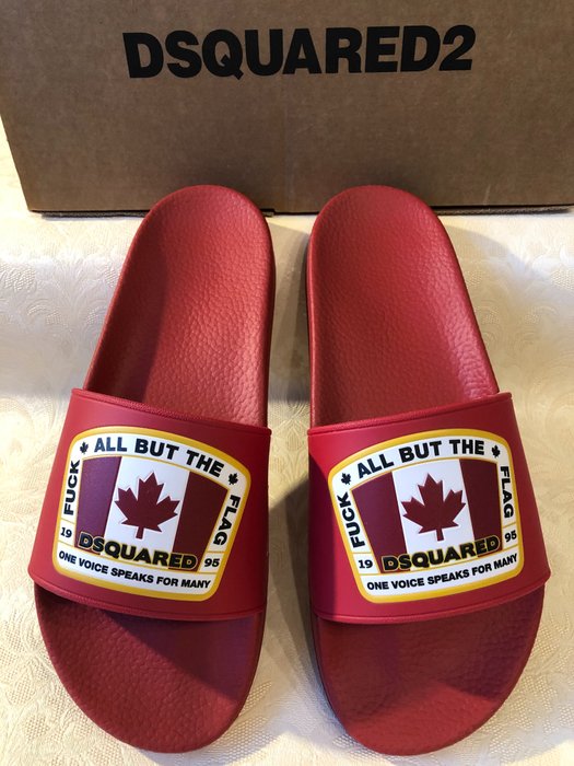 Dsquared2 slippers size for sale  
