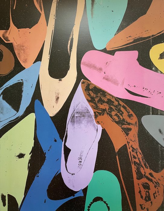 Andy warhol shoes usato  