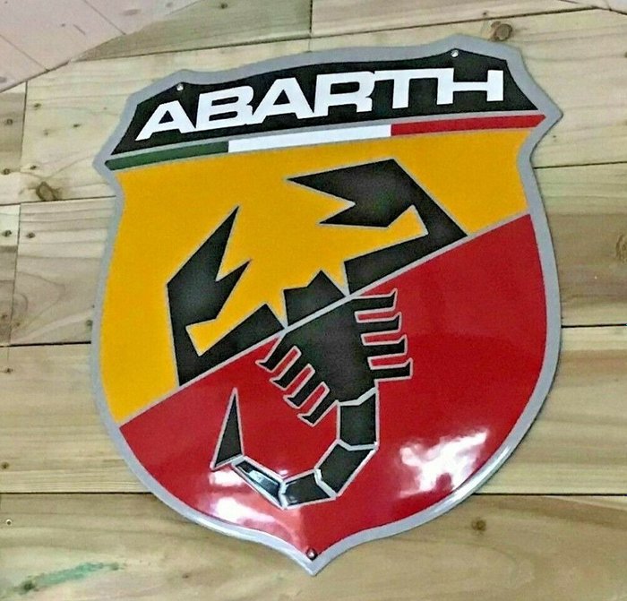Abarth sign enamel d'occasion  