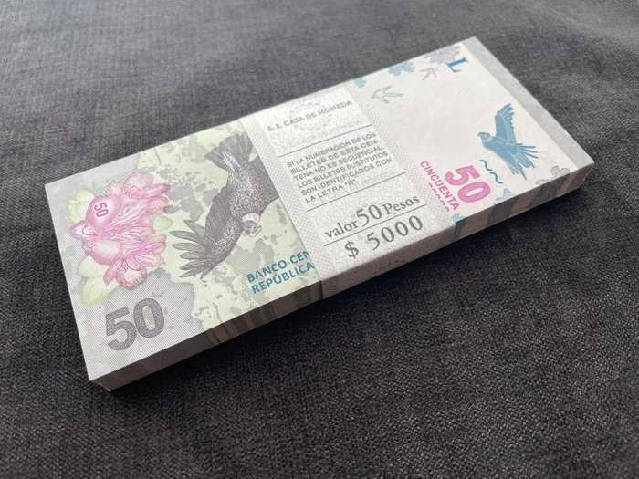 Argentina. 100 pesos usato  