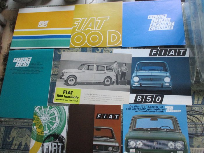 Brochures catalogues fiat for sale  