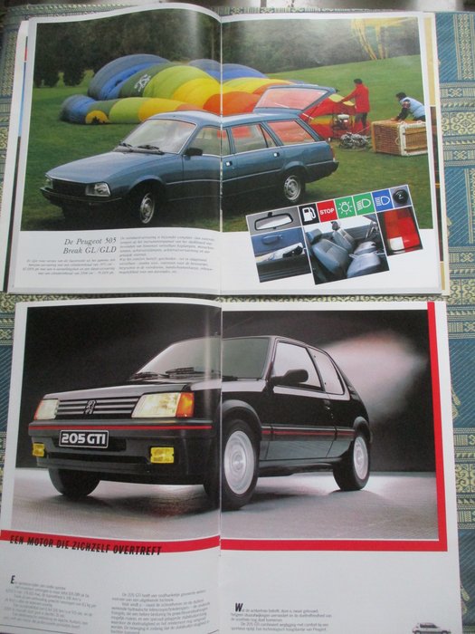 Usado, Peugeot 104/205/GTI/305/coupe/504/505/604 - Peugeot - 1980-1990 segunda mano  