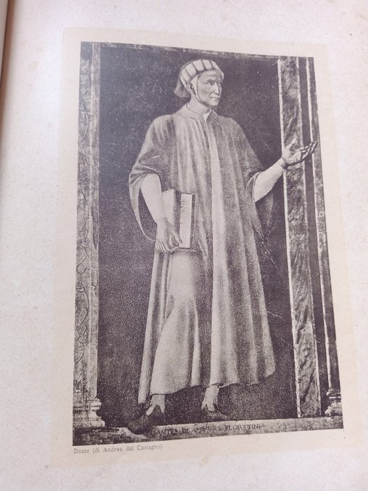 Dante Alighieri/Corrado Ricci - La divina Commedia di Dante Alighieri illustrata nei luoghi usato  