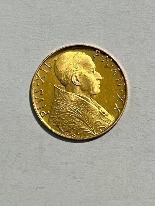 Vaticano. Pio XII (1939-1958). 100 Lire 1958 Monete dal mondo Monete italiane usato  