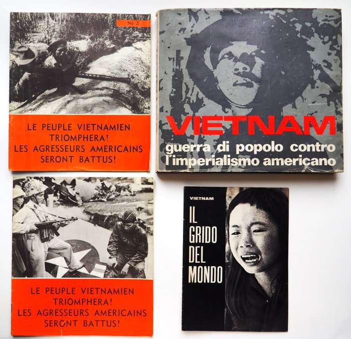 E. Berlinguer/ B. Caruso,  Bruno Ramundo, Adachiara Zevi - Le peuple vietnamien triomphera! usato  