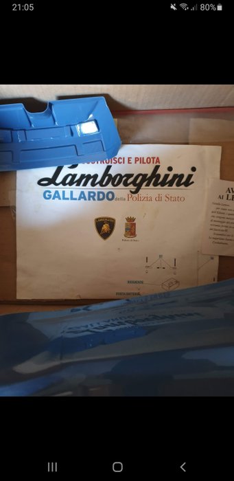 super tigre/zebra - 1:10 - Lamborghini Gallardo - I modellini presenti in italia sono usato  