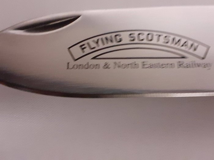 Franklin Mint - Navaja de colección Train Flying Scotsman (1) - Metal segunda mano  