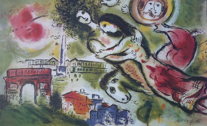Marc chagall romeo for sale  