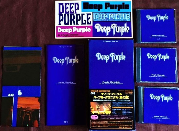 Deep purple purple usato  