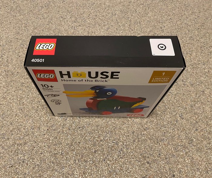 Lego - LEGO House - Pato de madera LEGO - 40501 - firmado - 2000-Presente segunda mano  