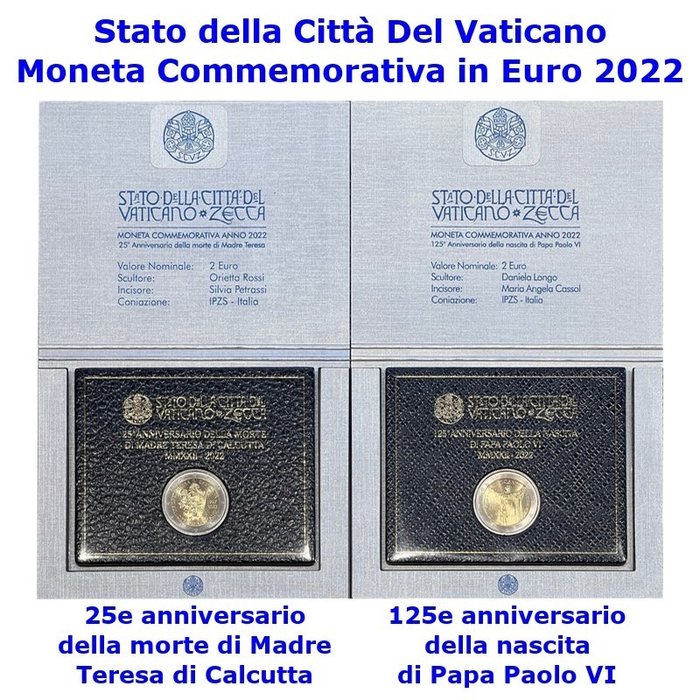 Vatican. euro 2022 usato  