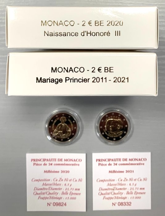 Monaco. euro 2020 d'occasion  