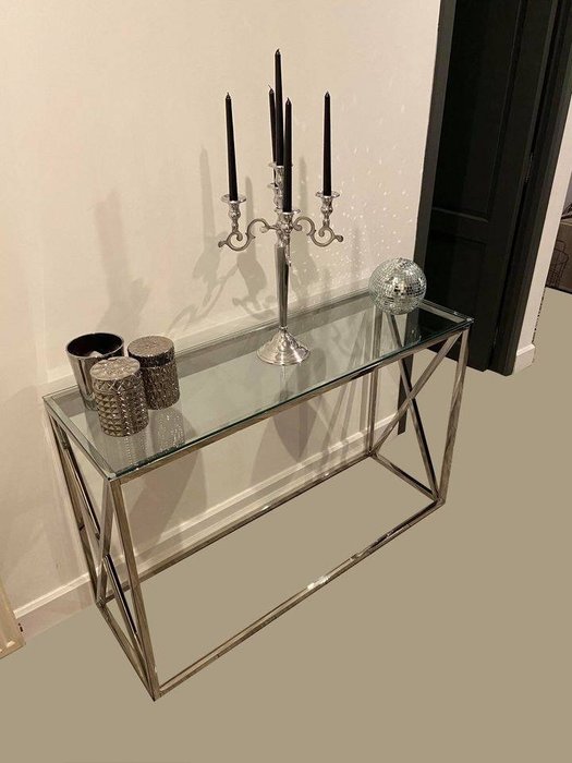 Console table glass for sale  
