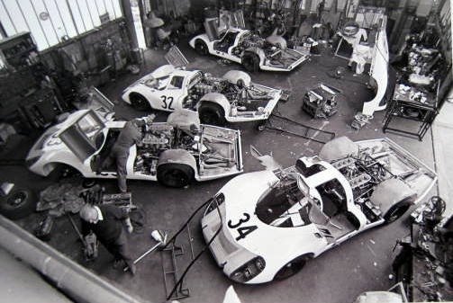 Porsche 908 pits usato  
