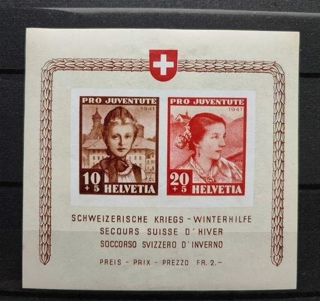 Switzerland 1941 pro d'occasion  