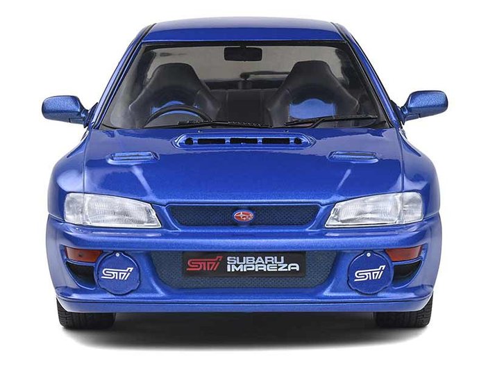 Solido - 1:18 - Subaru Impreza 22B-STi Version 1998 - azul sonic, usado segunda mano  