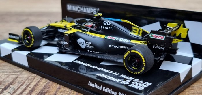 Minichamps - 1:43 - Renault DP World F1 Team R.S.20 #31 Esteban Ocon - GP de Austria 2020 segunda mano  