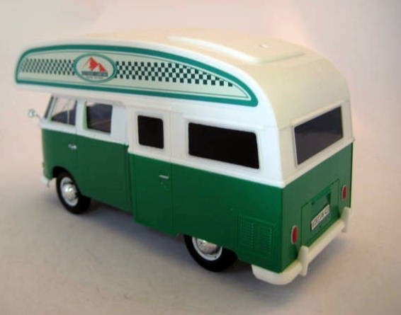Usado, Motormax - 1:24 - Volkswagen Type 2 (T1) Camper Green/Beige 1950/1967 segunda mano  